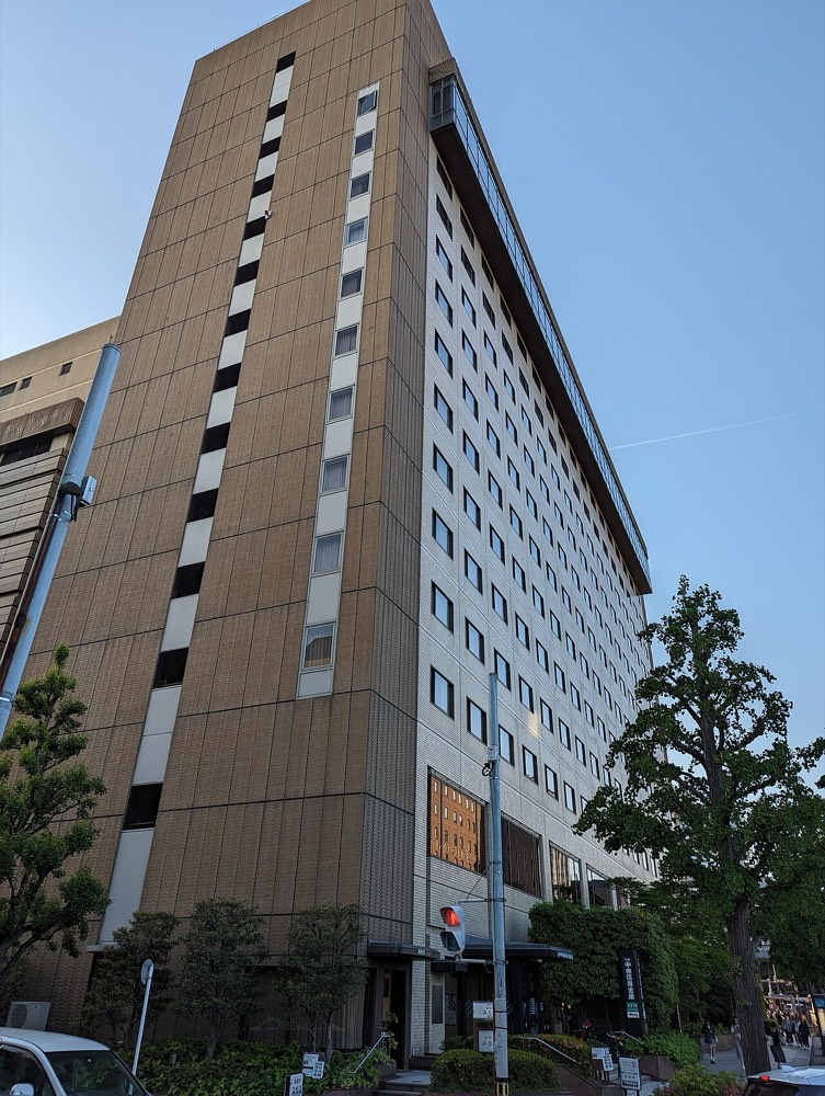 Hotel Keihan Kyoto Grande building by Kyoto Station